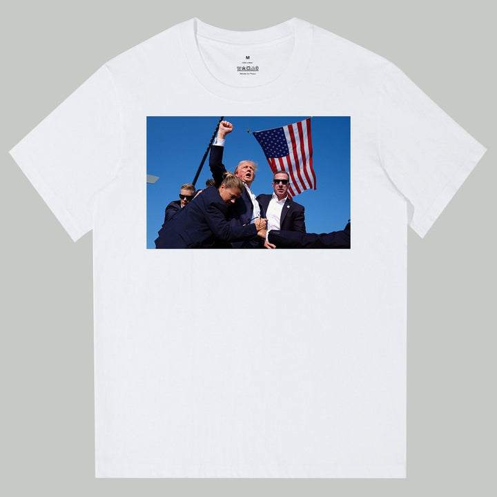 Trump Rally Shooter Tshirt-Trump 2024- Cotton TShirt