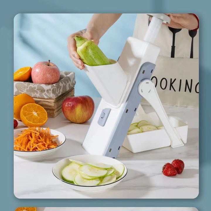 Household Vegetable And Meat Cutter Three-in-one Slicer